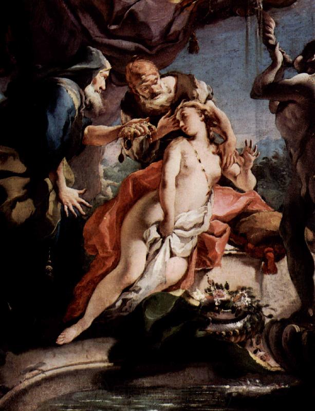 Giovanni Battista Tiepolo Susanna und die beiden Alten